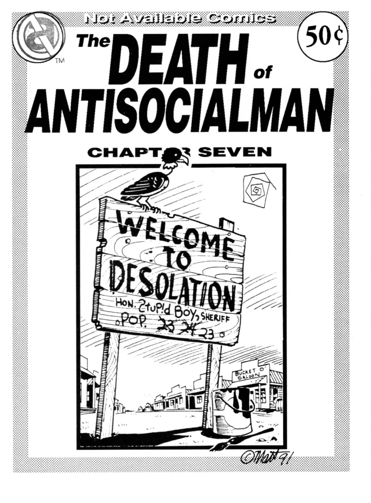 The Death of Antisocialman Chapter Seven